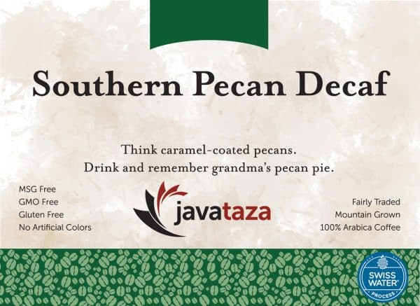 southern pecan decaf coffee for sale swiss water processed