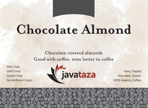 chocolate almond ground flavored coffee