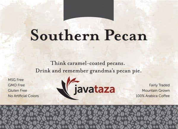 southern pecan ground flavored coffee