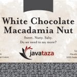 white chocolate mac nut ground sustainable coffee