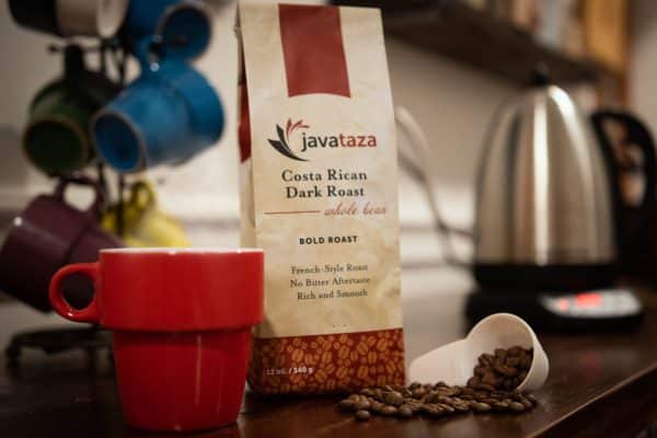 Costa Rican Dark Roast whole bean Direct Trade Coffee