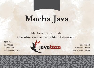 mocha java ground gourmet coffee