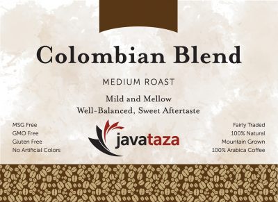 colombian blend ground sustainable coffee for sale