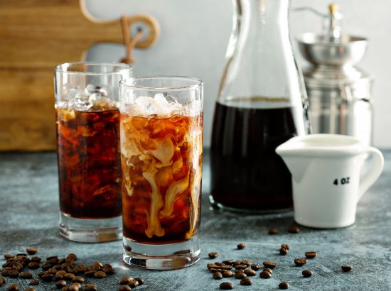 cold brew coffee with freshly roasted javataza cofee